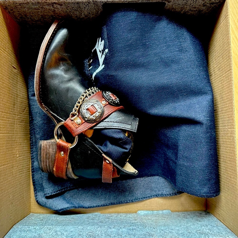 FREEBIRD MYSTIC ANKLE BOOTIES BLACK AND BROWN!